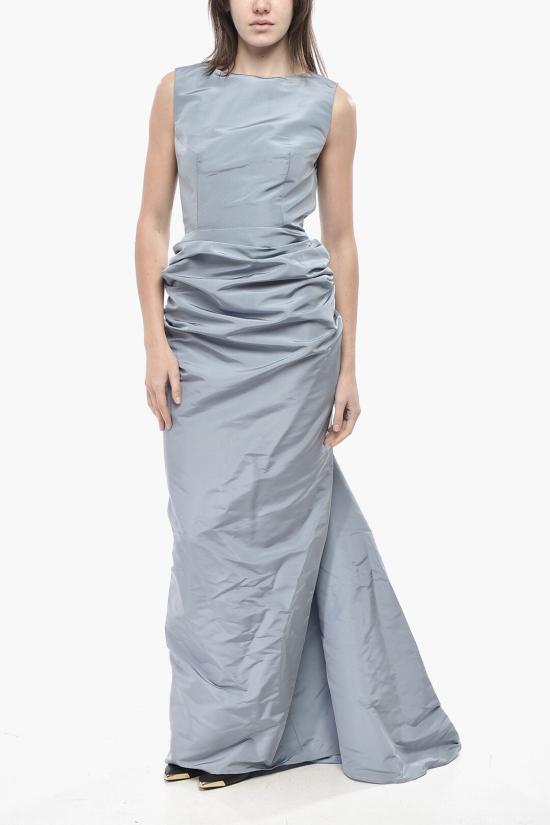  슈퍼 블론드 롱 원피스 DRESS DVN AZZURRO Light blue