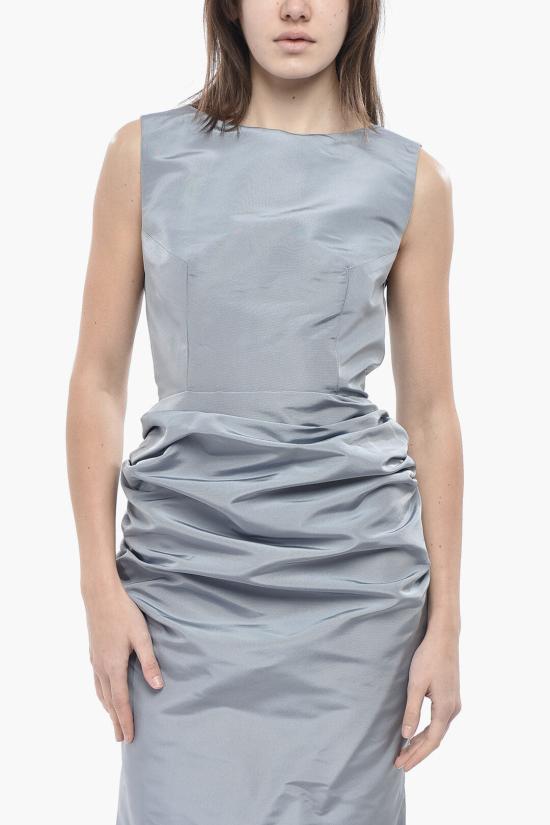  슈퍼 블론드 롱 원피스 DRESS DVN AZZURRO Light blue - SUPER BLOND