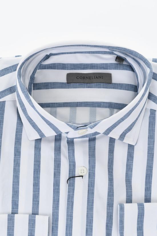  꼬르넬리아니 긴팔 셔츠 91P178 3111477 010 Blue - CORNELIANI