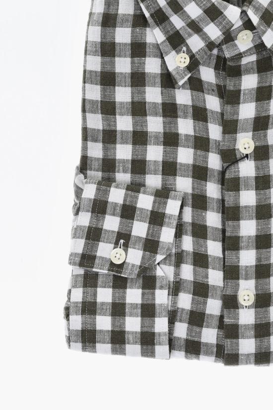  꼬르넬리아니 긴팔 셔츠 91P08N 3120255 059 Green - CORNELIANI