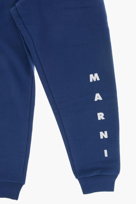  [키즈] 마르니 트레이닝/조거 팬츠 M01218 M00NF 0M850 Blue - MARNI