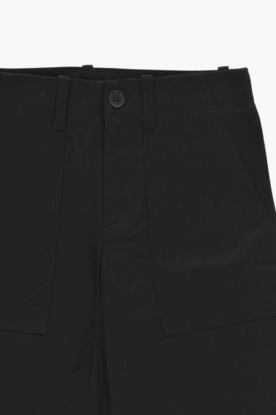  [키즈] 마르니 스트레이트 팬츠 M01217 M00T2 0M900 Black - MARNI