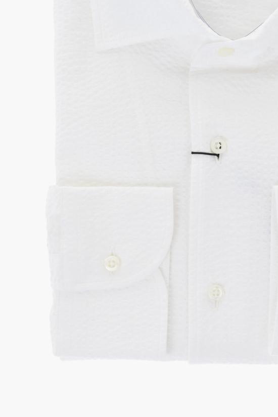  꼬르넬리아니 긴팔 셔츠 85P156 0111433 028 White - CORNELIANI