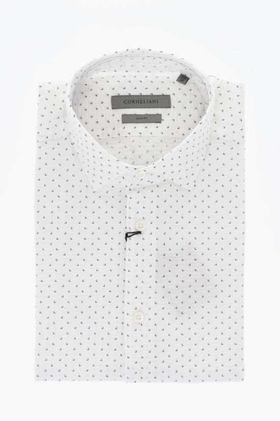  꼬르넬리아니 긴팔 셔츠 85I010 9111424 028 White