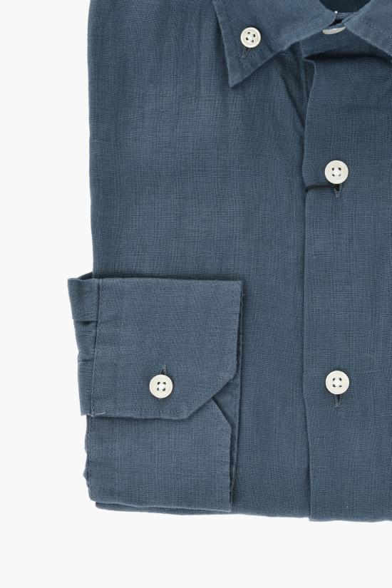 꼬르넬리아니 긴팔 셔츠 91P08N 3120254 005 Blue - CORNELIANI