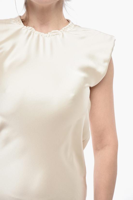  디 아티코 미디 스커트 242WCM98 E093 043 White - THE ATTICO