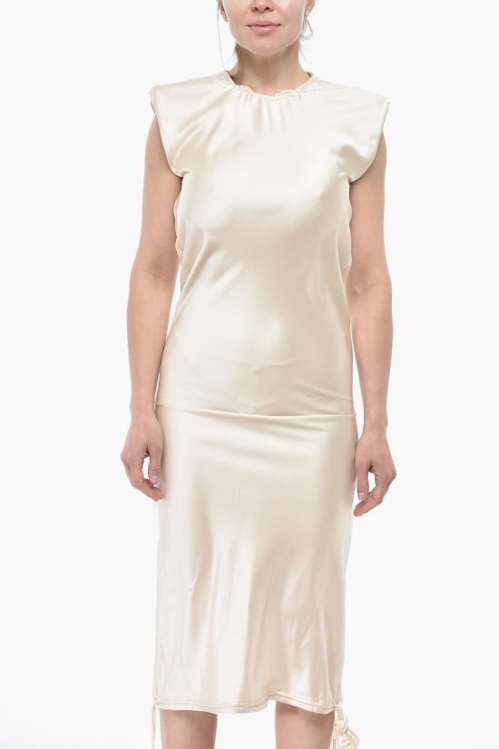  디 아티코 미디 스커트 242WCM98 E093 043 White - THE ATTICO
