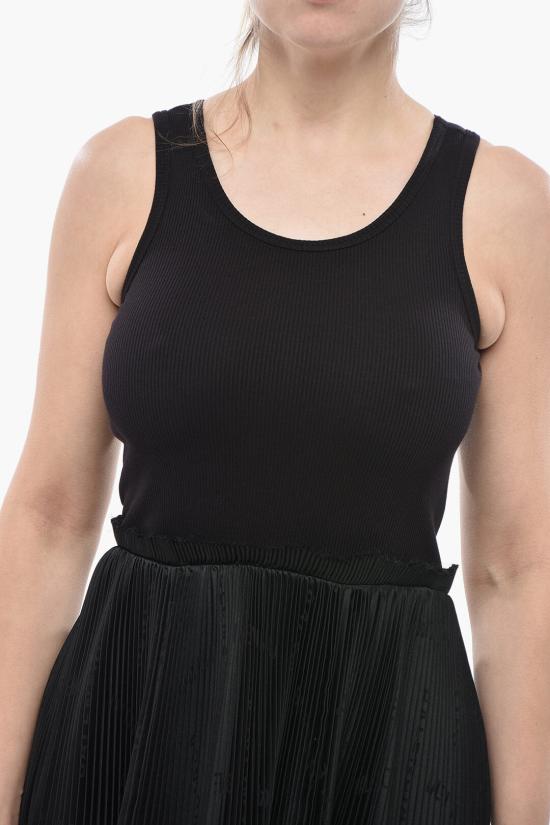  발렌시아가 롱 원피스 790644 TQO30 1000 Black - BALENCIAGA