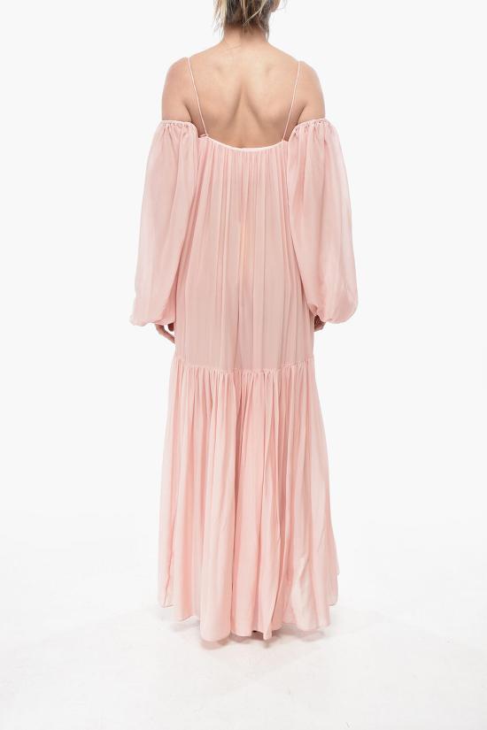  슈퍼 블론드 롱 원피스 DRESS CB ROC Pink - SUPER BLOND