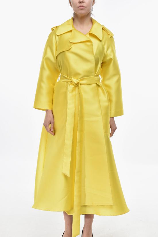  슈퍼 블론드 트렌치 코트 TRENCH LANVIN GIALLO Yellow