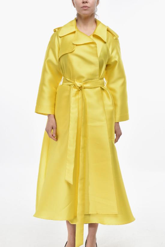  슈퍼 블론드 트렌치 코트 TRENCH LANVIN GIALLO Yellow