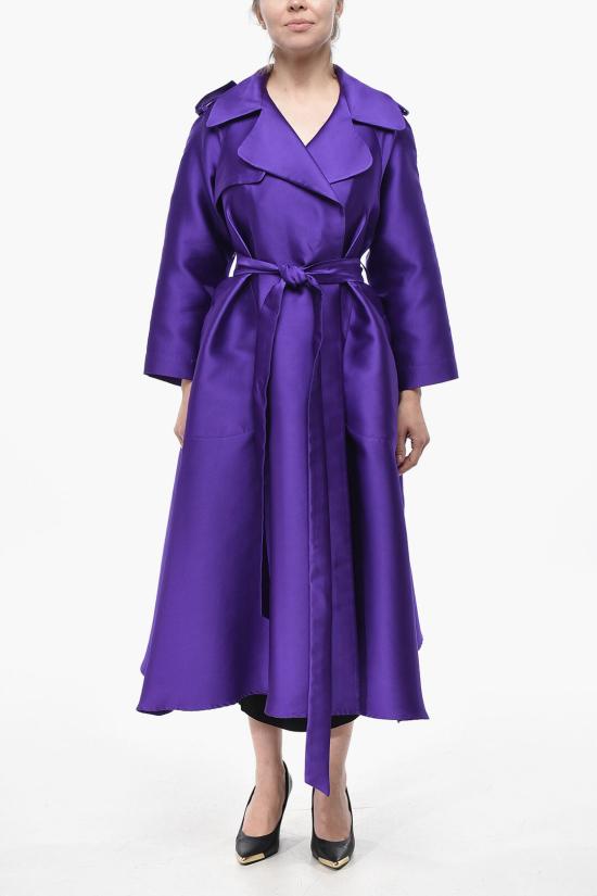  슈퍼 블론드 트렌치 코트 TRENCH LANVIN VIOLA Violet - SUPER BLOND