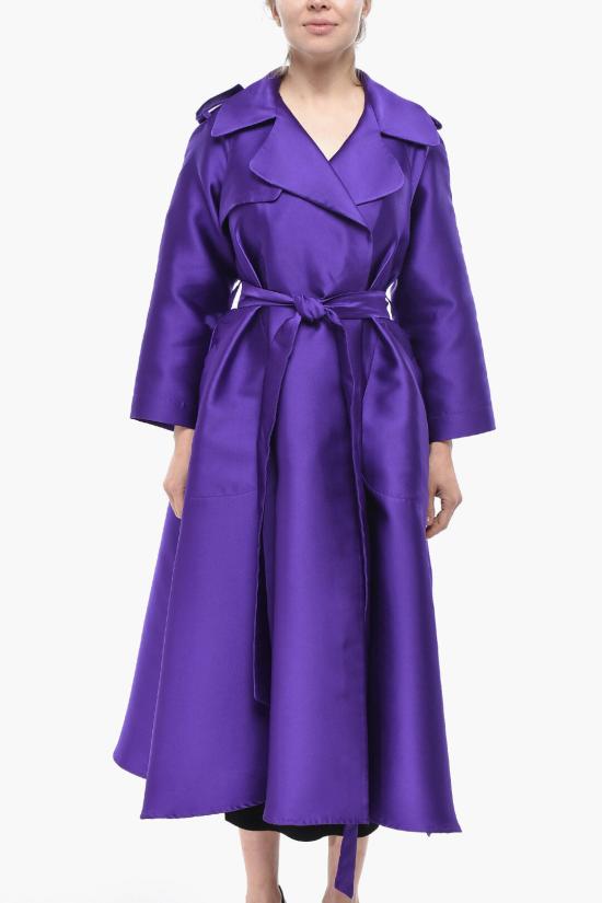 슈퍼 블론드 트렌치 코트 TRENCH LANVIN VIOLA Violet