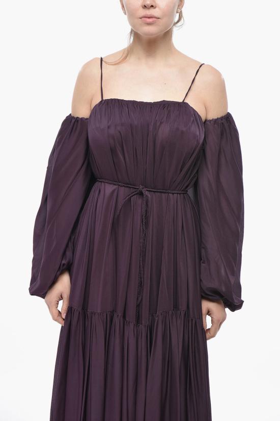 슈퍼 블론드 롱 원피스 DRESS CB VIO Violet - SUPER BLOND