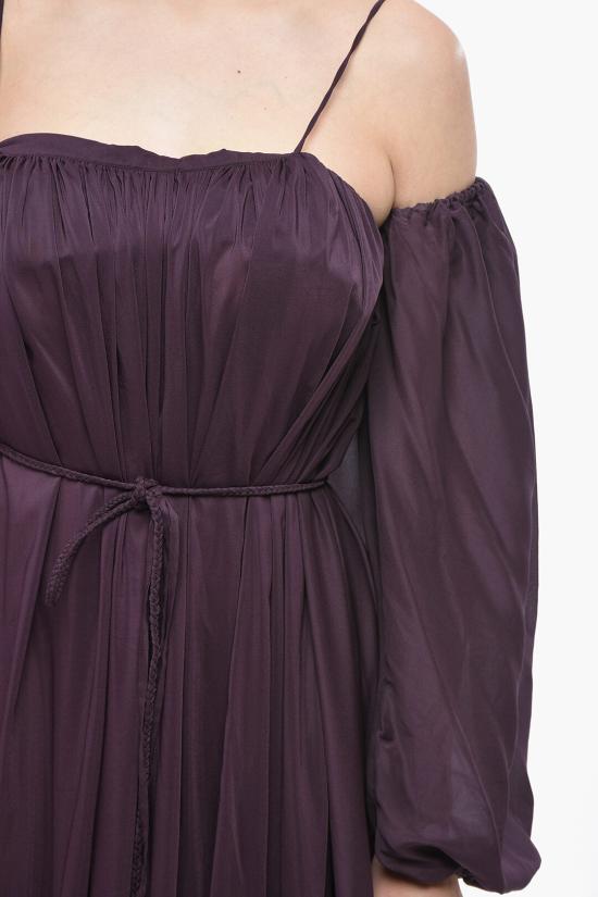  슈퍼 블론드 롱 원피스 DRESS CB VIO Violet - SUPER BLOND