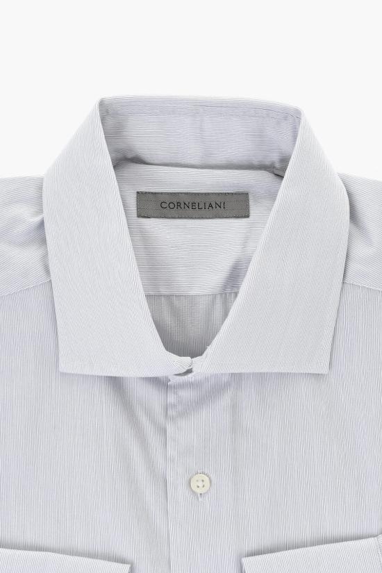  꼬르넬리아니 긴팔 셔츠 91P01N 3120257 080 White - CORNELIANI