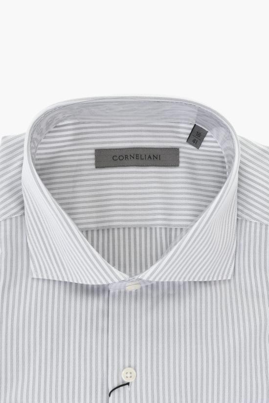  꼬르넬리아니 긴팔 셔츠 91P02N 3120256 080 White - CORNELIANI