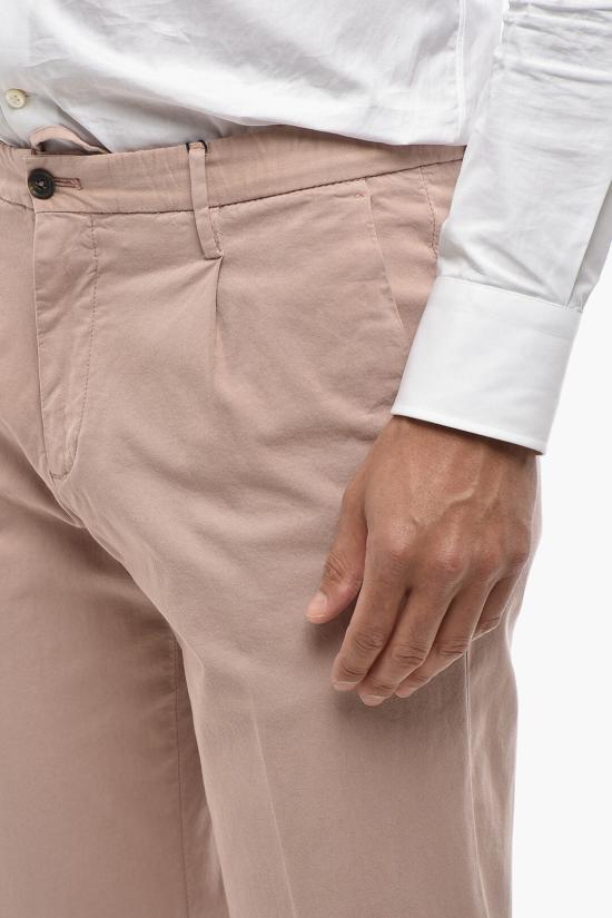  꼬르넬리아니 스트레이트 팬츠 914ED6 3120190 043 Pink - CORNELIANI