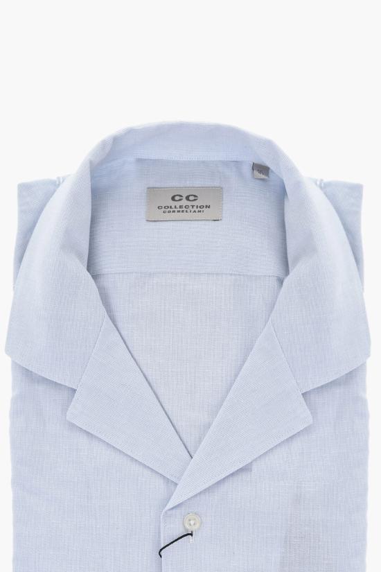  꼬르넬리아니 긴팔 셔츠 91IX54 3161174 001 Blue - CORNELIANI