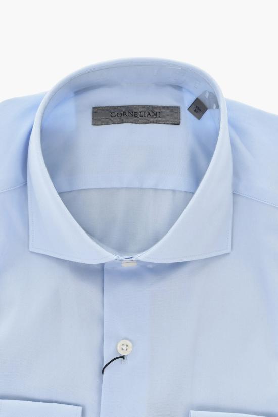  꼬르넬리아니 긴팔 셔츠 91P02N 3120262 009 Blue - CORNELIANI