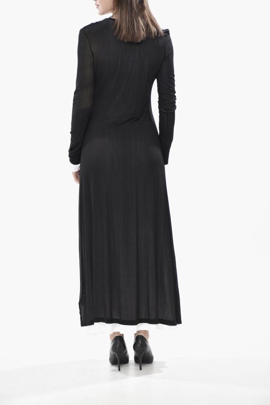  헬무트랭 롱 원피스 O05HW605 001 Black - HELMUT LANG