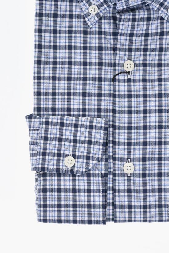  꼬르넬리아니 긴팔 셔츠 91P08N 3120264 001 Blue - CORNELIANI