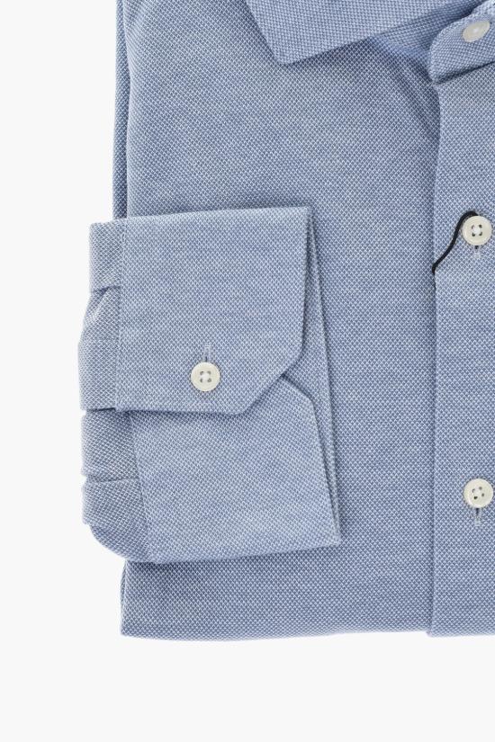  꼬르넬리아니 긴팔 셔츠 91P02N 3120267 009 Blue - CORNELIANI