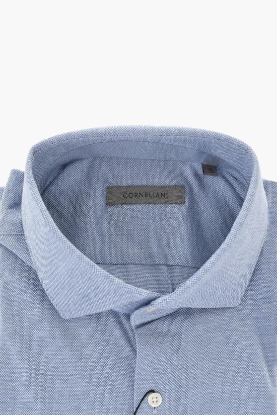  꼬르넬리아니 긴팔 셔츠 91P02N 3120267 009 Blue - CORNELIANI