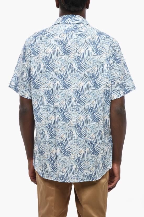  꼬르넬리아니 반팔 셔츠 91IX54 3161996 001 Blue - CORNELIANI