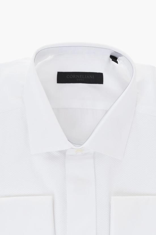  꼬르넬리아니 긴팔 셔츠 91P952 3191084 080 White - CORNELIANI