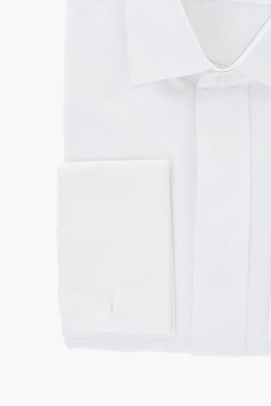  꼬르넬리아니 긴팔 셔츠 91P952 3191084 080 White - CORNELIANI