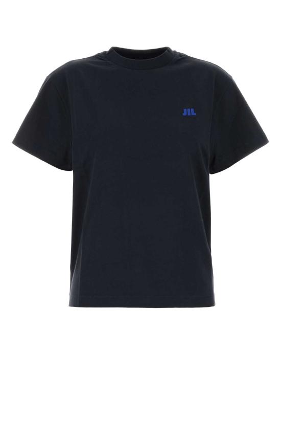 26FW 질샌더 반팔 티셔츠 J02GC0163J45048 402 Blue