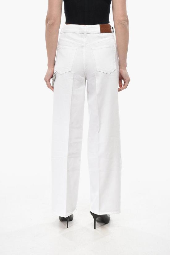  핑코 데님 팬츠 104601A2DO Z04 White - PINKO