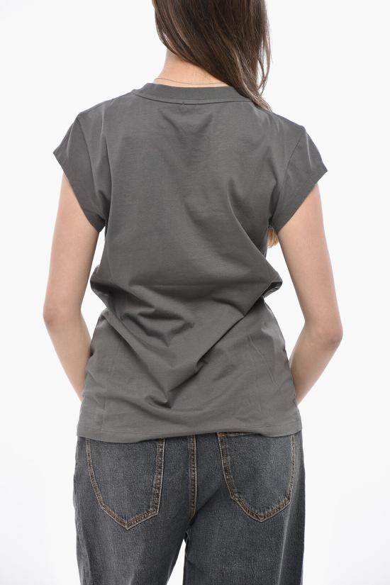  핑코 반팔 티셔츠 104603A2DA I63 Gray - PINKO