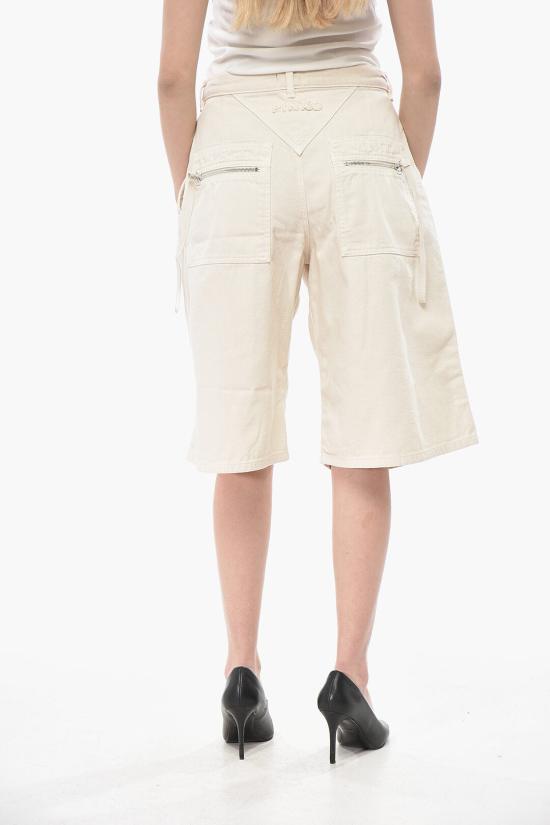  핑코 숏팬츠 105245A2M8 C00 Beige - PINKO