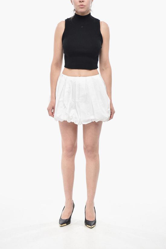  핑코 숏 스커트 105183A2LD Z04 White - PINKO
