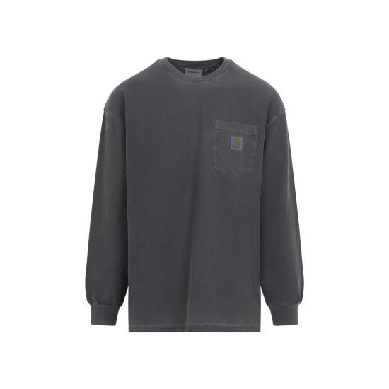 26FW 칼하트 WIP 긴팔 티셔츠 I036862 89GD BLACK DOM - CARHARTT WIP