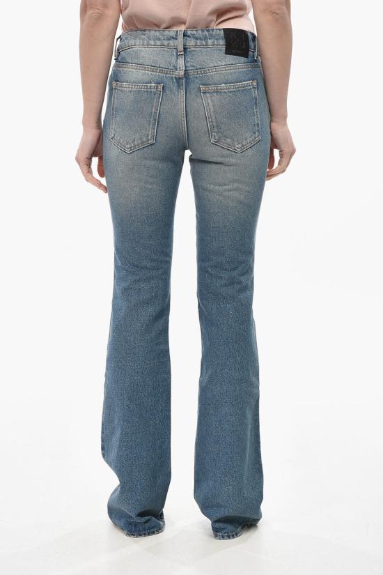  오프화이트 데님 팬츠 OWYA061C99 DEN001 4500 Blue - OFF WHITE