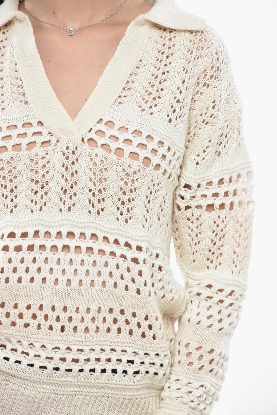  핑코 스웨터 104946A2FP ZB0 White - PINKO