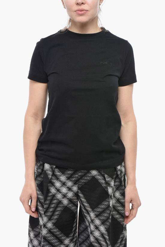  핑코 반팔 티셔츠 101752A2HN Z99 Black