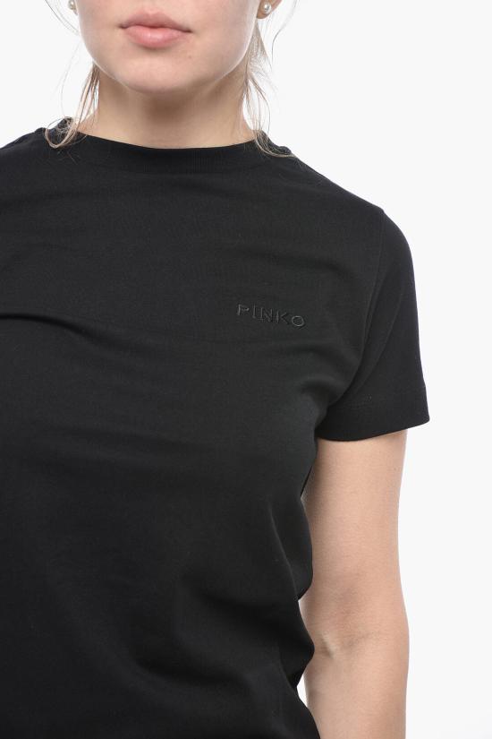  핑코 반팔 티셔츠 101752A2HN Z99 Black - PINKO