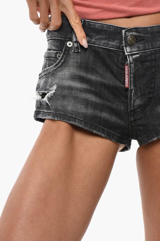  디스퀘어드2 데님 숏팬츠 S72MU0509S30357900 Gray - DSQUARED2