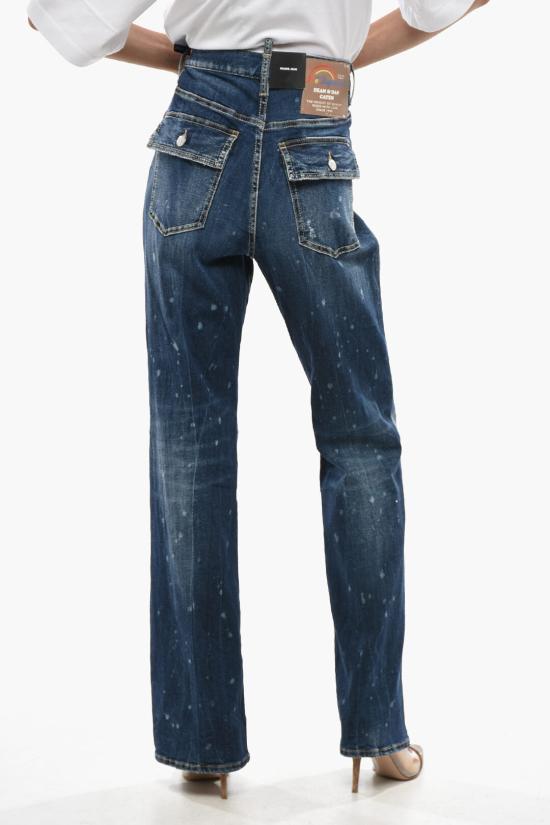  디스퀘어드2 데님 팬츠 S75LB0864S30805470 Blue - DSQUARED2