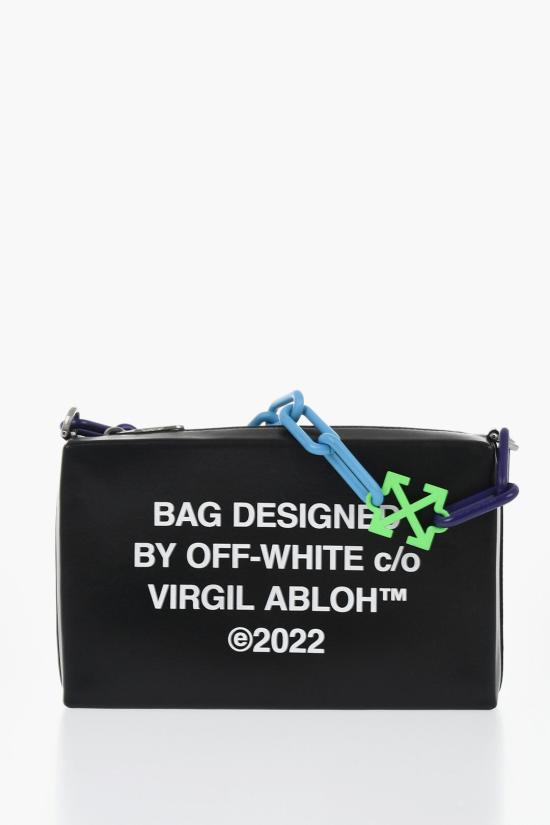  오프화이트 클러치/파우치 OWNM019 F22LEA002 1001 26 Black