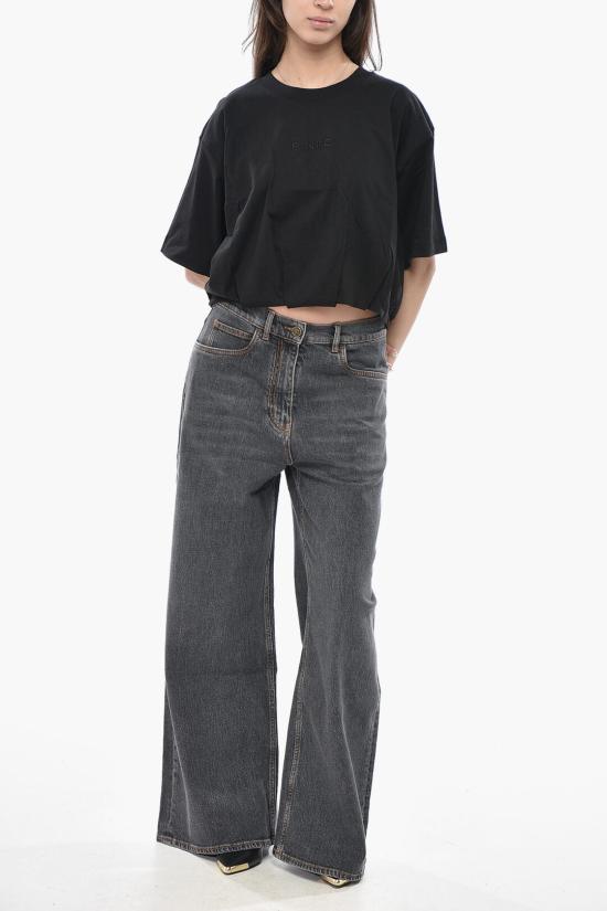  핑코 반팔 티셔츠 104257A2F8 Z99 Black - PINKO