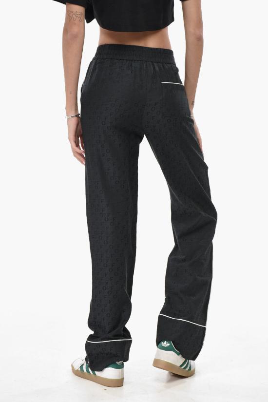  오프화이트 스트레이트 팬츠 OWCA186F23 FAB002 1010 Black - OFF WHITE
