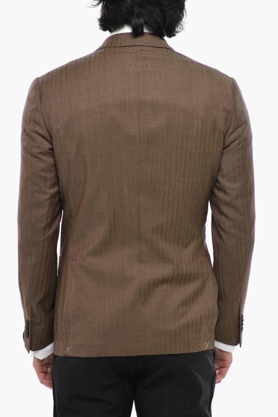 꼬르넬리아니 수트 자켓 91XY89 3117232 030 Brown - CORNELIANI