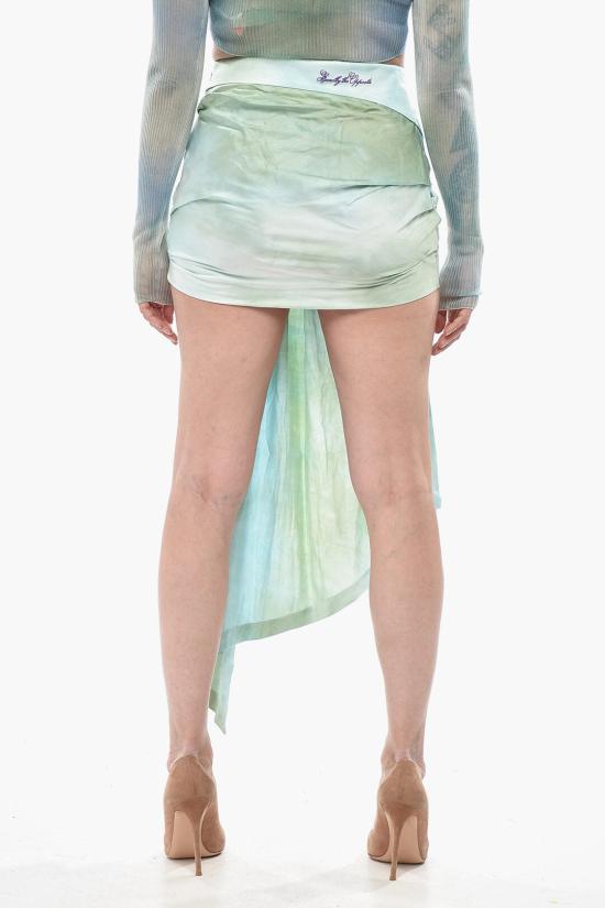  오프화이트 숏 스커트 OWCU002S23FAB0024037 Light blue - OFF WHITE