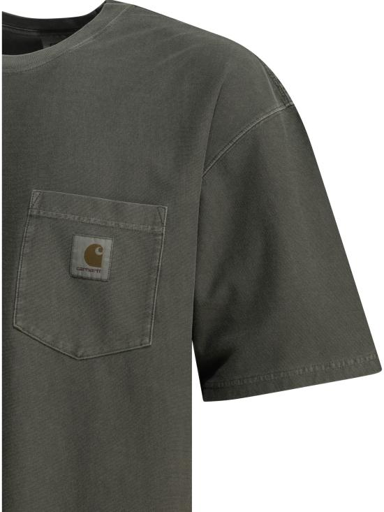 26FW 칼하트 WIP 반팔 티셔츠 I036863 89GD BLACK DOM - CARHARTT WIP