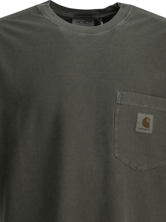26FW 칼하트 WIP 반팔 티셔츠 I036863 89GD BLACK DOM - CARHARTT WIP